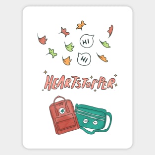 Heartstopper - Nick Charlie - Hi leaves Magnet